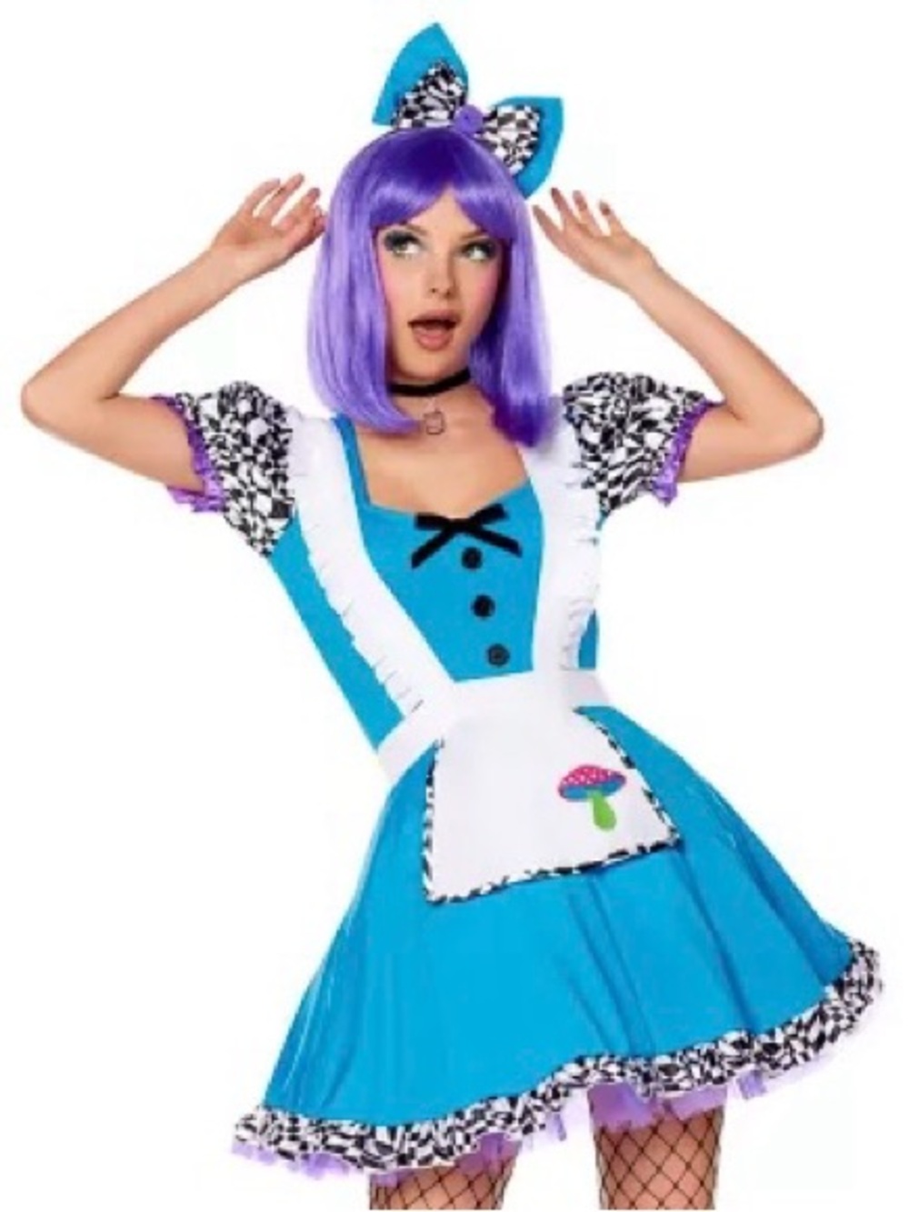 Women’s 3 piece Alice Down the Rabbit Hole Costume